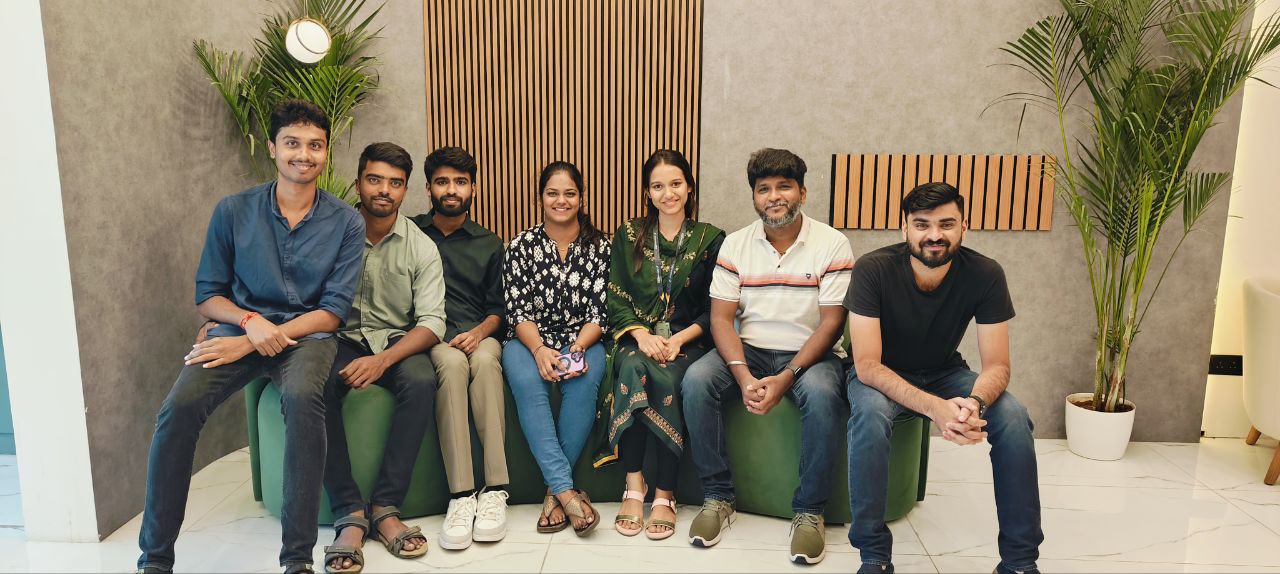 GyanMatrix team photo at office